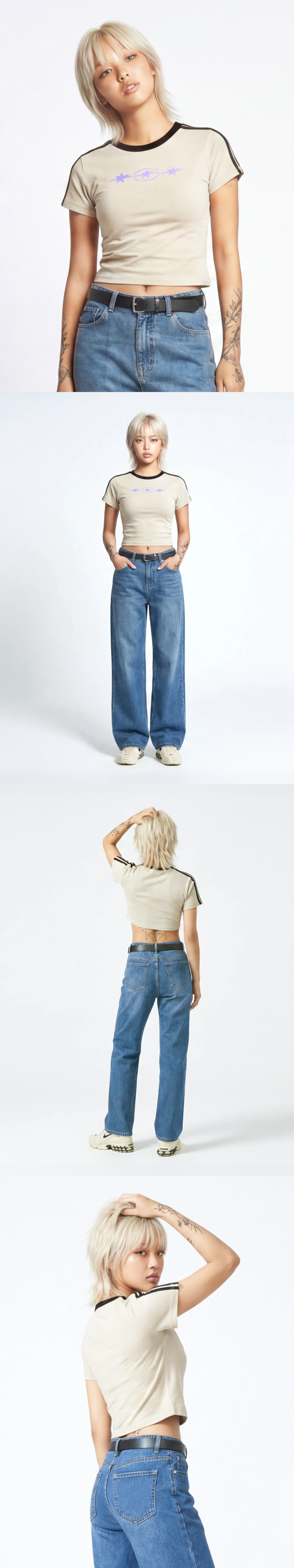 T-SHIRT - 4 COLORS BEIGE