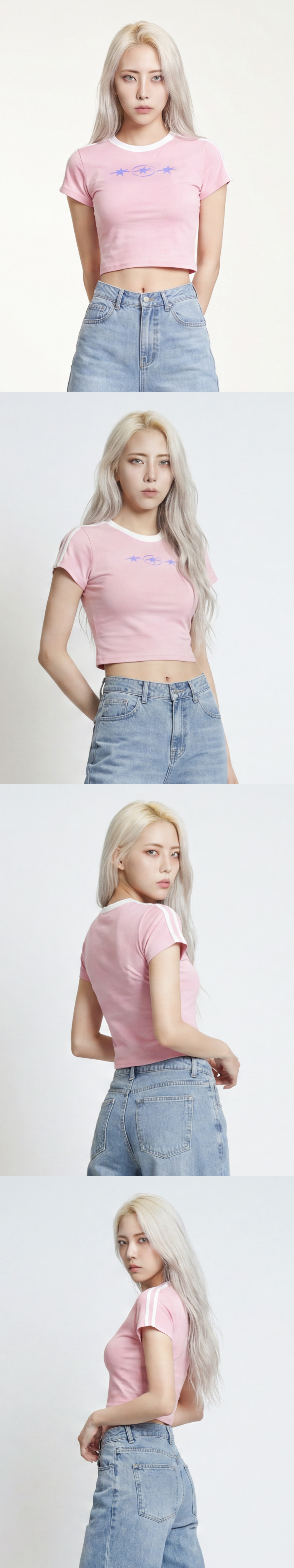 T-SHIRT - 4 COLORS PINK